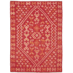 Kilim 130x179 Cm Kilim, Afghanistan, Hand-carded Wool (warp: