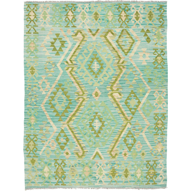 Kilim 137x178 Cm Kilim, Afghanistan, Hand-carded Wool (warp: