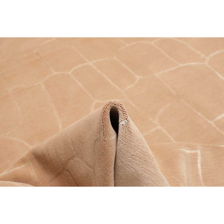 Hand Made Rug Kathmandu Nepal 260x351 Coral Ivo