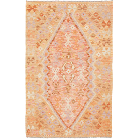 Kilim 98x152 Cm Kilim, Afghanistan, Hand-carded Wool (warp: