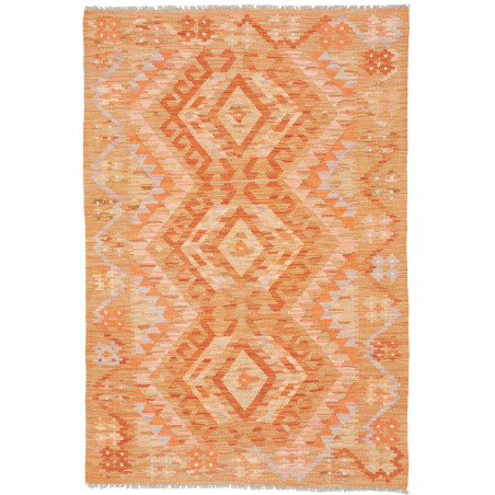 Kilim 101x148 Cm Kilim, Afghanistan, Hand-carded Wool (warp: