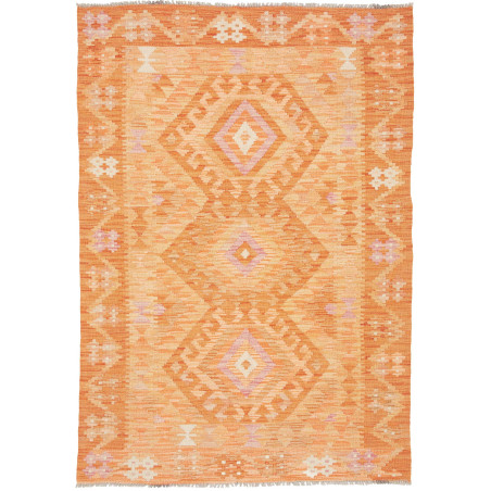 Kilim 104x150 Cm Kilim Afghanistan, Hand-carded Wool, Cotton