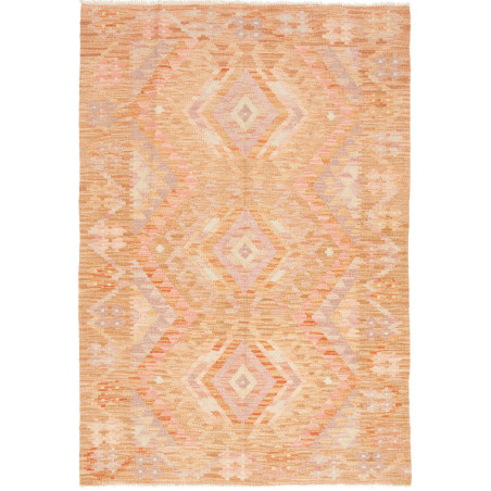 Kilim 102x147 Cm Kilim, Afghanistan, Hand-carded Wool (warp: