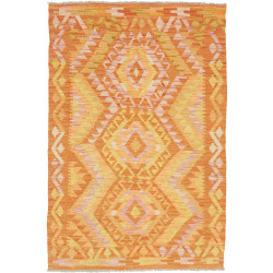 Kilim 99x147 Cm Kilim Afghanistan Hand-carded Wool Cotton