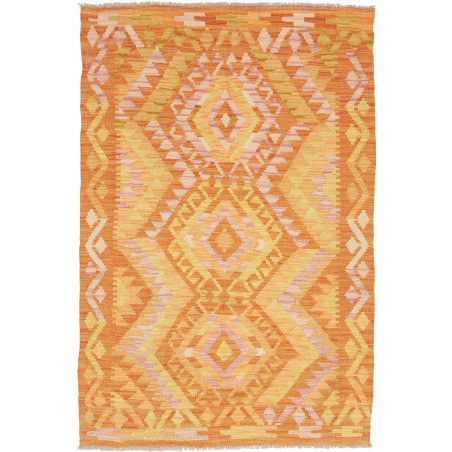 Kilim 99x147 Cm Kilim Afghanistan Hand-carded Wool Cotton