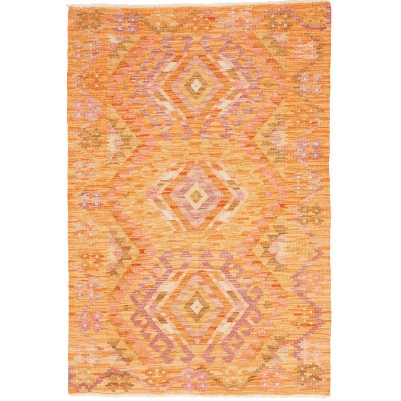Kilim 102x151 Cm Kilim, Afghanistan, Hand-carded Wool