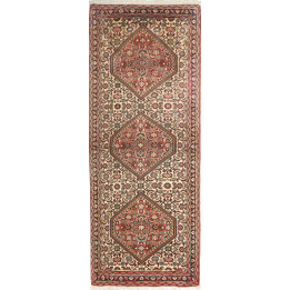 Hand Made Rug Bidjar Persia 63x158 Antique Red