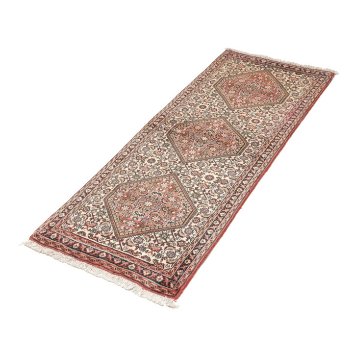 Tappeto Originale Bidjar Persia 63x158 Rosso An