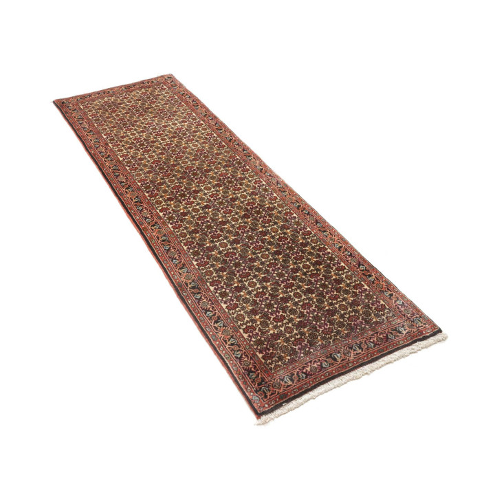 Hand Made Rug Bidjar Persia 65x211 Beige Brick