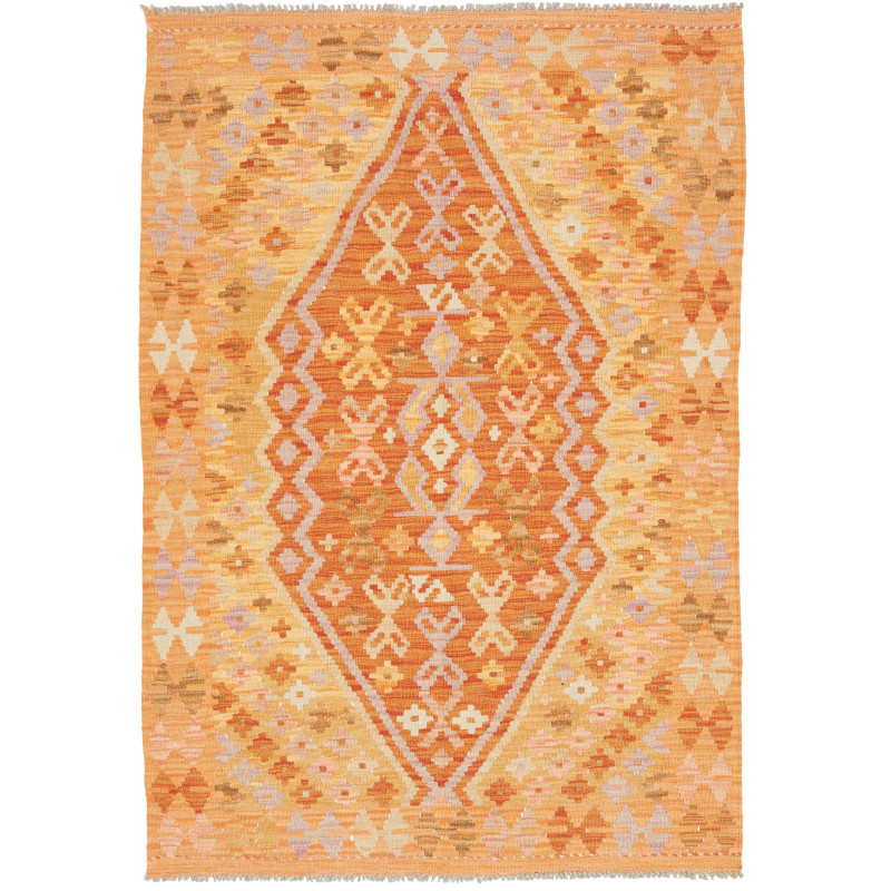 Kilim 104x150 Cm Kilim, Afghanistan, Hand-carded Wool,
