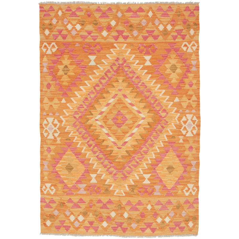 Kilim 100x146 Cm Kilim Afghanistan Hand-carded Wool
