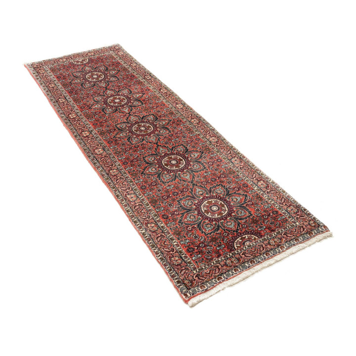 Tappeto Originale Bidjar Persia 66x210 Rosso Ru