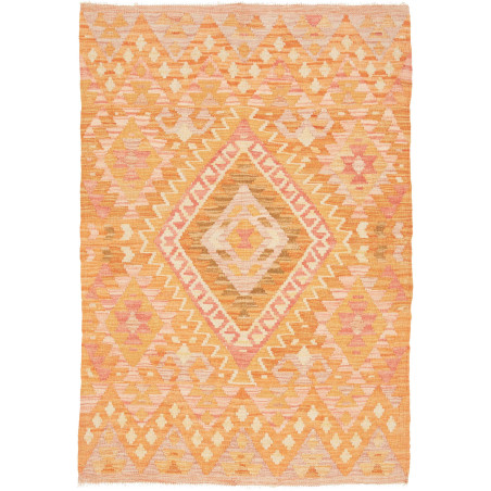 Kilim 102x147 Cm Kilim Afghanistan Hand-carded Wool (warp: