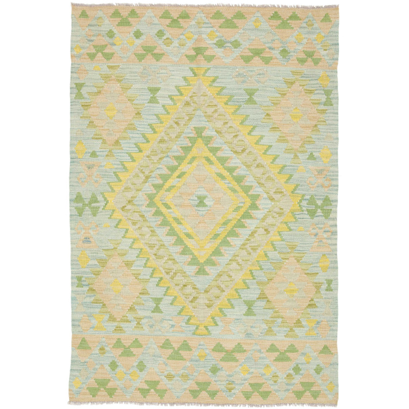 Kilim 100x151 Cm Kilim Afghanistan, Hand-carded Wool,