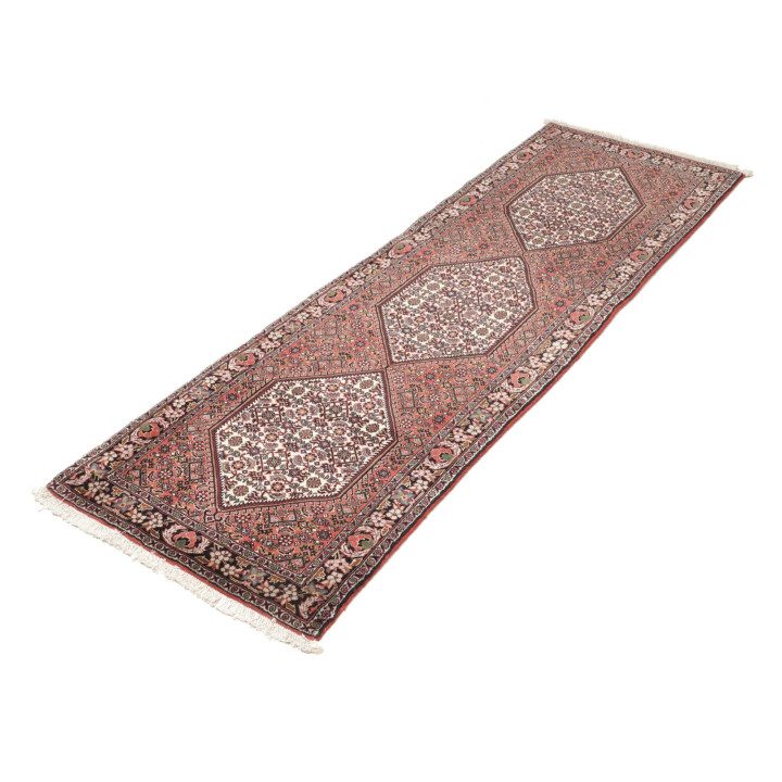 Hand Made Rug Bidjar Persia 63x195 Brick Red Iv