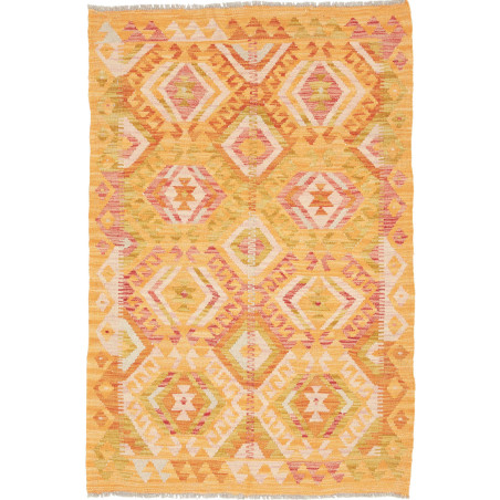 Kilim 96x142 Cm Kilim, Afghanistan, Hand-carded Wool (warp: