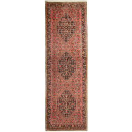 Hand Made Rug Bidjar Persia 66x208 Antique Pink