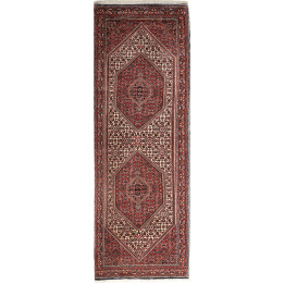Tappeto Originale Bidjar Persia 77x220 Rosso Ma