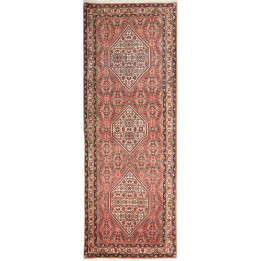 Tappeto Originale Bidjar Persia 80x215 Rosa Ant