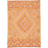 Kilim 102x144 Cm Afghan Kilim, Hand-carded Wool
