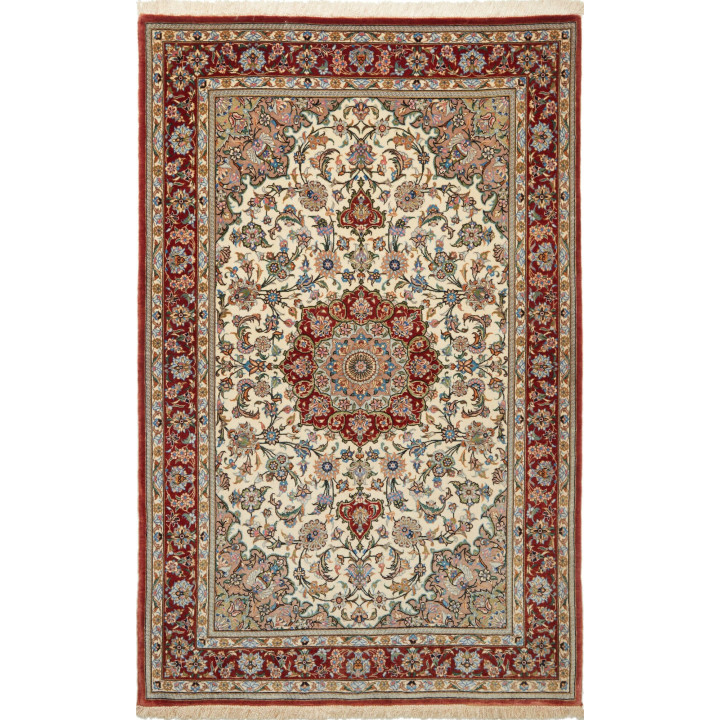 Hand Made Rug Ilaam Persia 100x145 Ivory Rust R