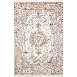 Nain 9la 200x310 Cm Nain 9la, Persia, Hand-carded Wool And