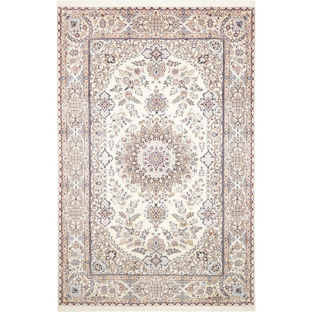 Nain 9la 200x310 Cm Nain 9la, Persia, Hand-carded Wool And
