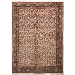 Hand Made Rug Bidjar With Silk Persia 178x247 I