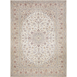 Kashan 290x403 Cm Kashan, Persia, Hand-carded Wool (cotton