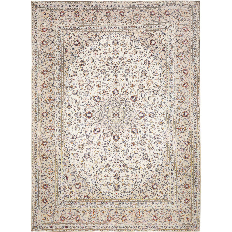 Kashan 290x403 Cm Kashan, Persia, Hand-carded Wool (cotton