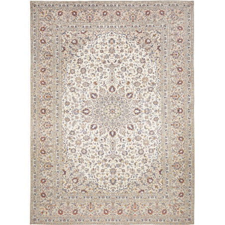 Kashan 290x403 Cm Kashan, Persia, Hand-carded Wool (cotton