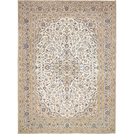 Kashan 304x404 Cm Kashan, Persia, Hand-carded Wool (cotton