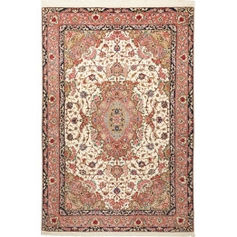 Hand Made Rug Ilaam Persia 131x194 Ivory Antiqu
