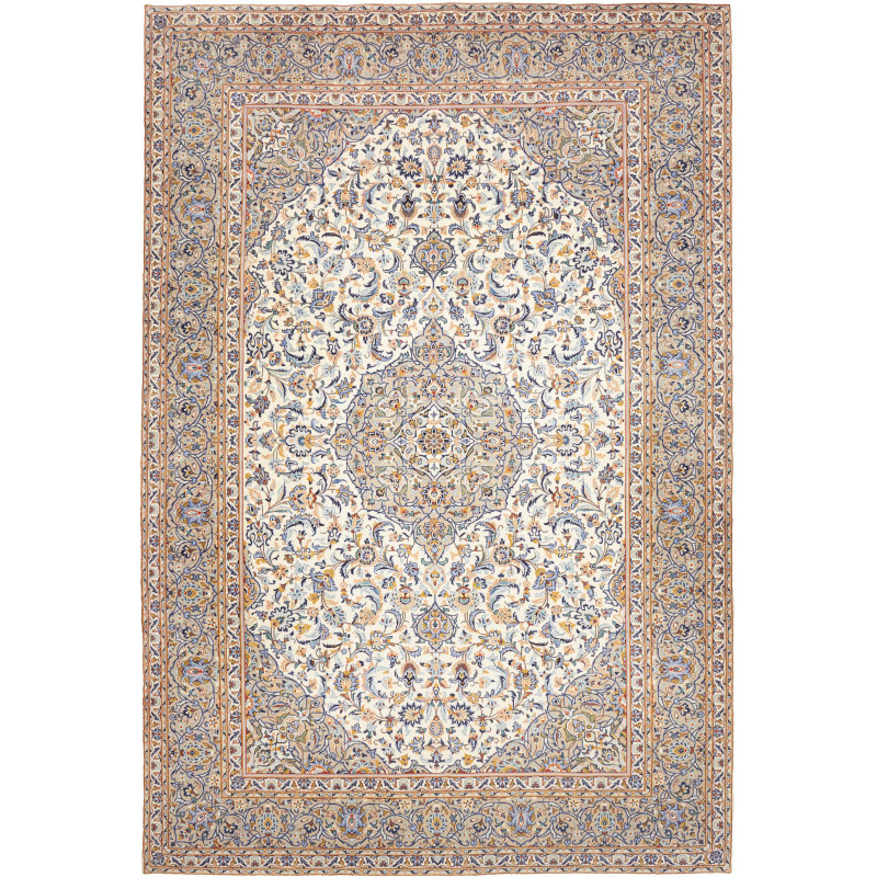 Kashan 250x346 Cm Kashan, Persia, Hand-carded Wool (warp: