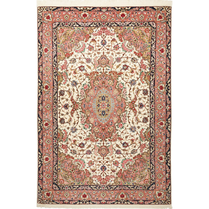 Hand Made Rug Ilaam Persia 131x194 Ivory Antiqu