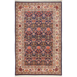 Hand Made Rug Ilaam Persia 140x222 Midnight Blu