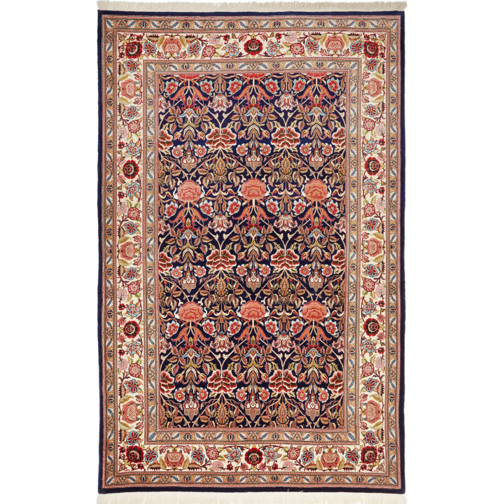 Hand Made Rug Ilaam Persia 140x222 Midnight Blu