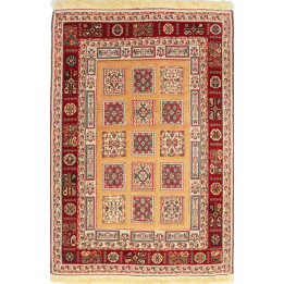 Tappeto Originale Nimbaft Persia 82x121 Rosso B