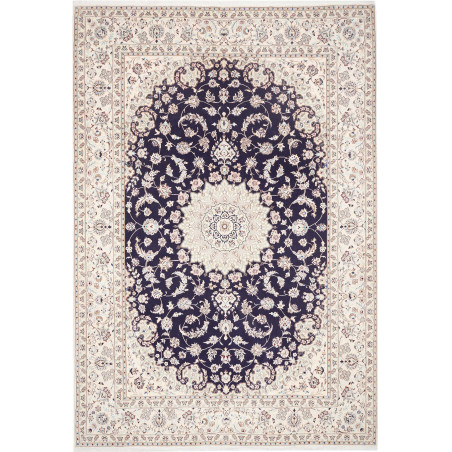 Nain 9la 255x365 Cm Nain 9la Persia Hand-carded Wool And