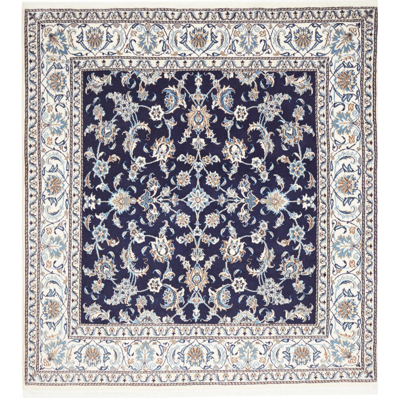 Nain Kashmar 198x214 Cm Nain Kashmar, Persia, Hand-carded