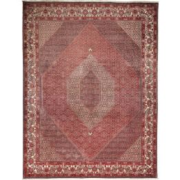 Hand Made Rug Bidjar Persia 296x390 Rust Red Iv