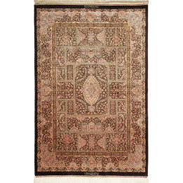 Tappeto Originale Ghom Seta Persia 104x156 Marr