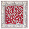 Nain Kashmar 197x204 Cm Nain Kashmar, Persia, Hand-carded
