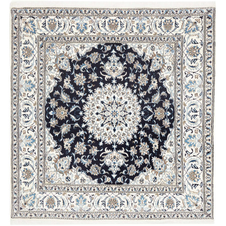 Nain Kashmar 193x201 Cm Nain Kashmar, Persia, Hand-carded