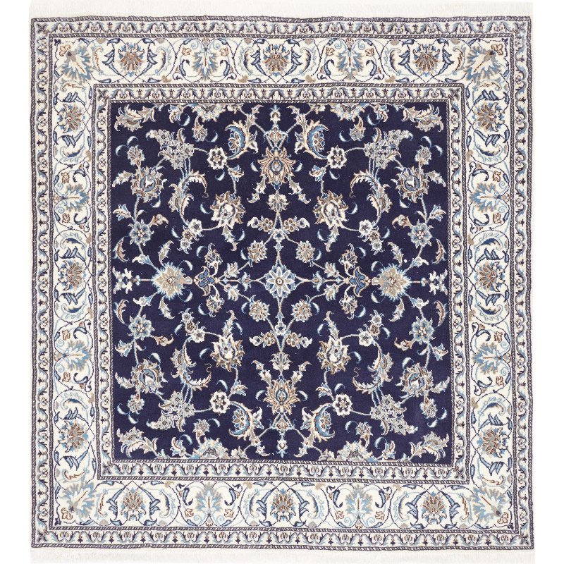 Nain Kashmar 195x206 Cm Nain Kashmar Persia Hand-spun Wool