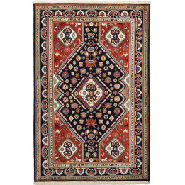 Hand Made Rug Kaschkuli Persia 140x215 Brick Re