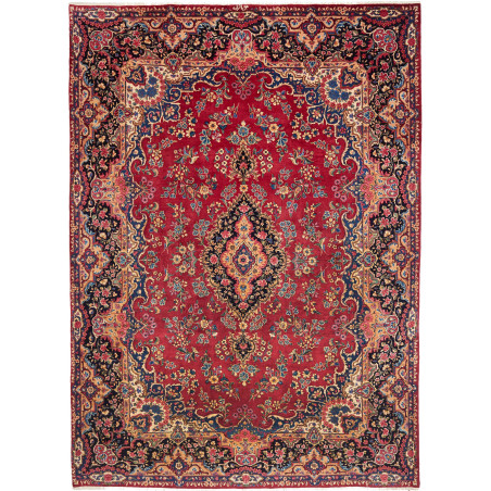 Kerman 246x340 Cm Kerman Persia Hand-carded Wool Cotton