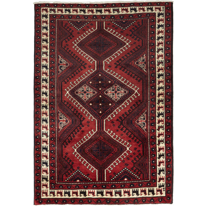 Hand Made Rug Lori Persia 180x260 Dark Red Blac