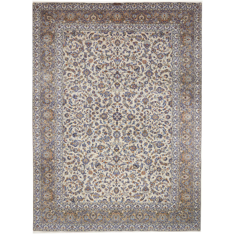 Kashan 294x398 Cm Kashan, Persia, Hand-carded Wool (cotton