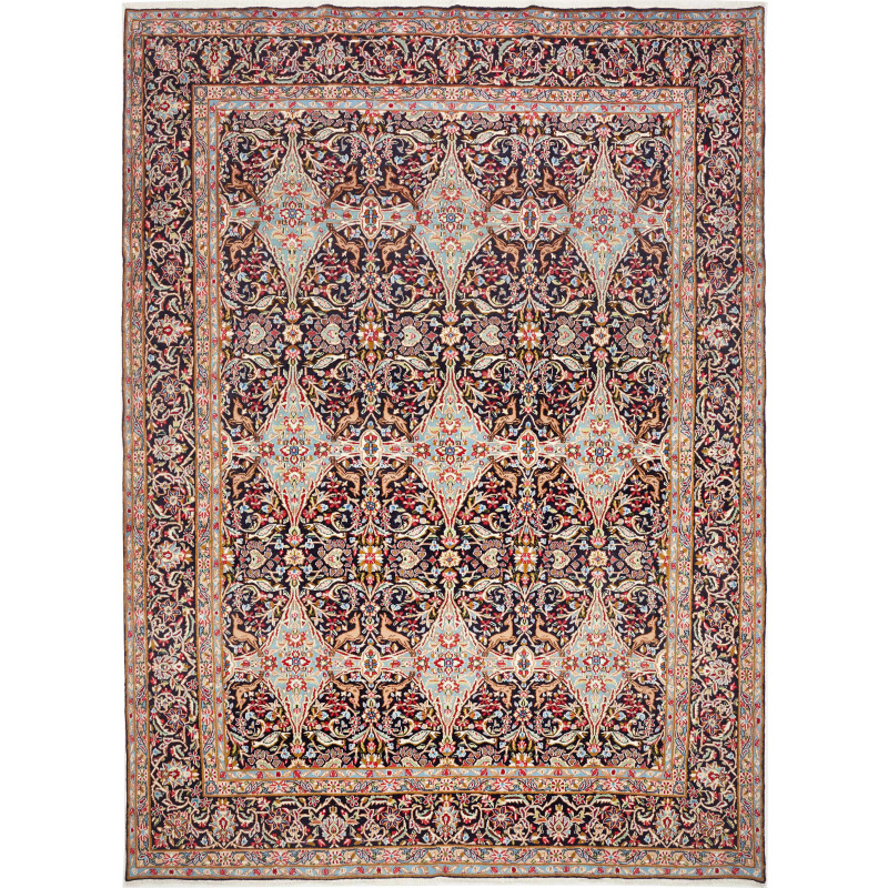 Kerman 293x400 Cm Kerman, Persia, Hand-carded Wool (warp: